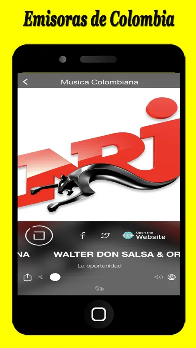 ภาพหน้าจอของ Musica Colombiana
