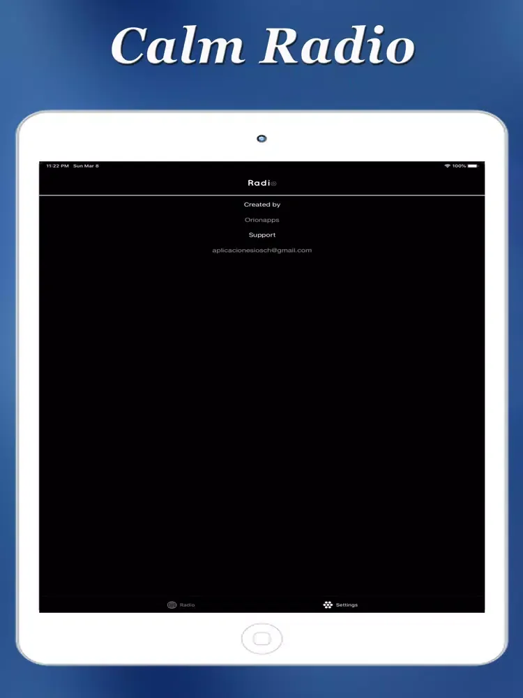 Calm Radio iPad  Ekran Görüntüleri