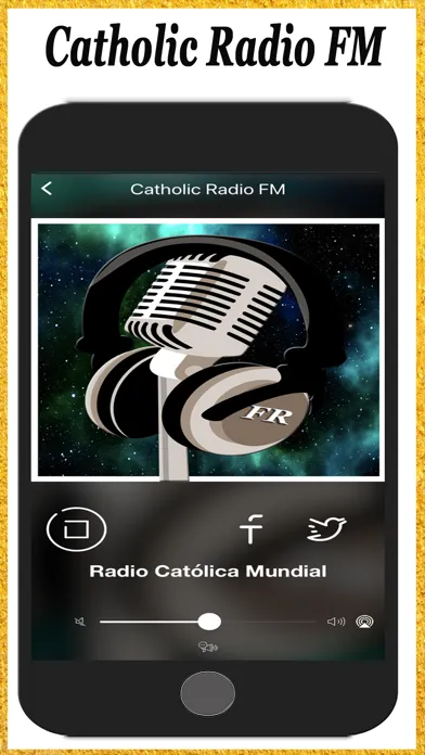 Capturas de pantalla de Catholic Radio FM