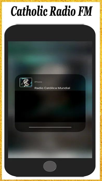 Capturas de pantalla de Catholic Radio FM