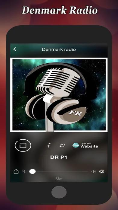 Capturas de pantalla de Denmark Radio