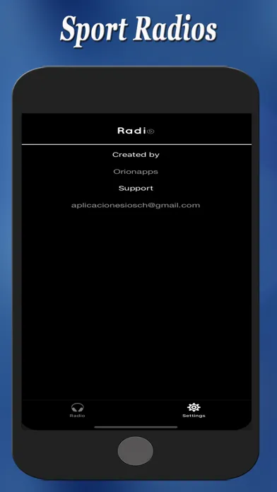 Capturas de pantalla de Sport Radios
