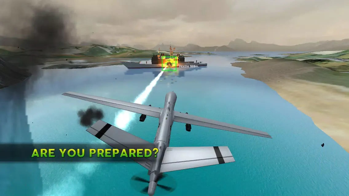 Tangkapan skrin Drone Ops: First Strike