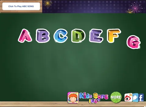 Tangkapan layar ABC Song - Alphabet Song with Action & Touch Sound Effect iPad 