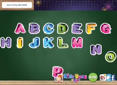 Tangkapan layar ABC Song - Alphabet Song with Action & Touch Sound Effect iPad 