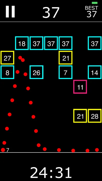 Capturas de pantalla de Ball Blocks - Color Balls vs Blocks Game