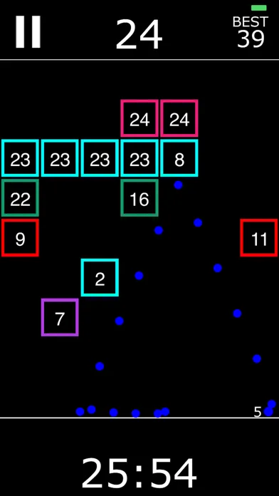 Capturas de pantalla de Ball Blocks - Color Balls vs Blocks Game