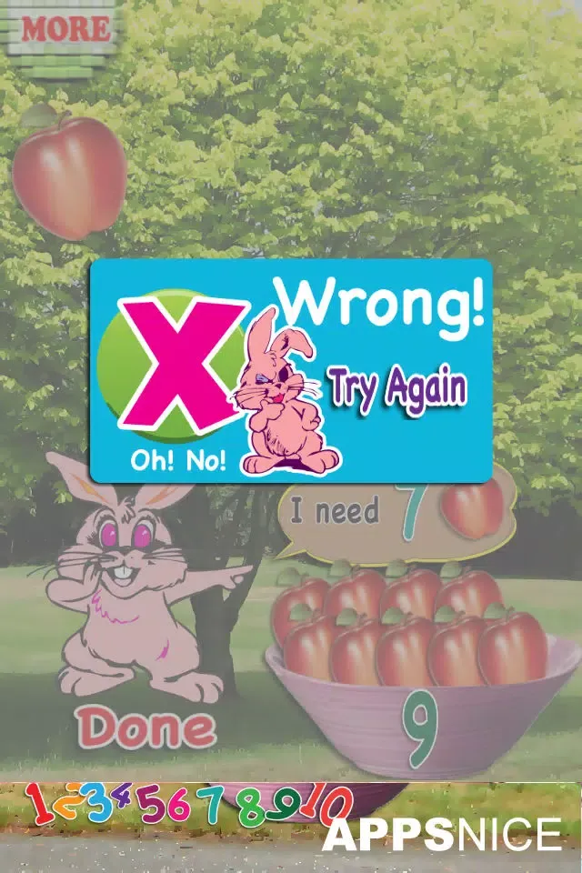 Baby 123 -Apple Counting Game Ekran Görüntüleri