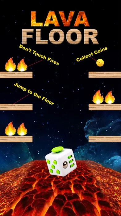 Capturas de pantalla de Lava Floor - The Floor is Lava Jumpy Fidget Cube