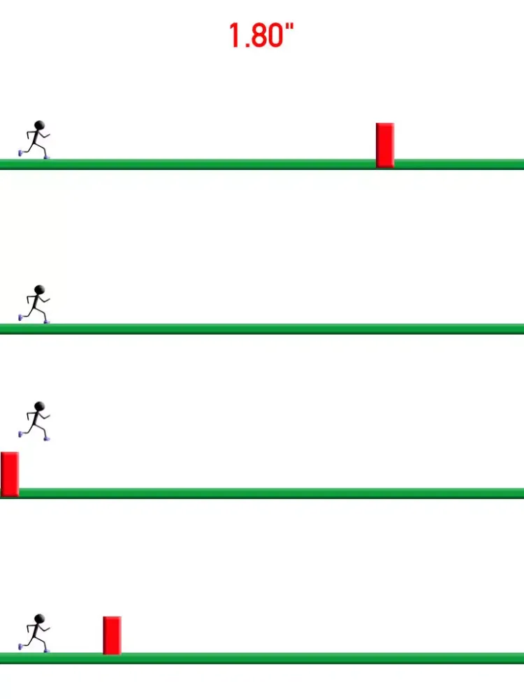 Capturas de tela do No One Dies Today Stickman Jump iPad 