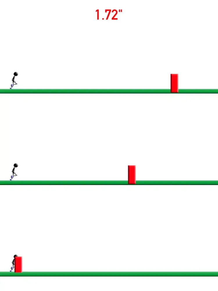 Capturas de tela do No One Dies Today Stickman Jump iPad 