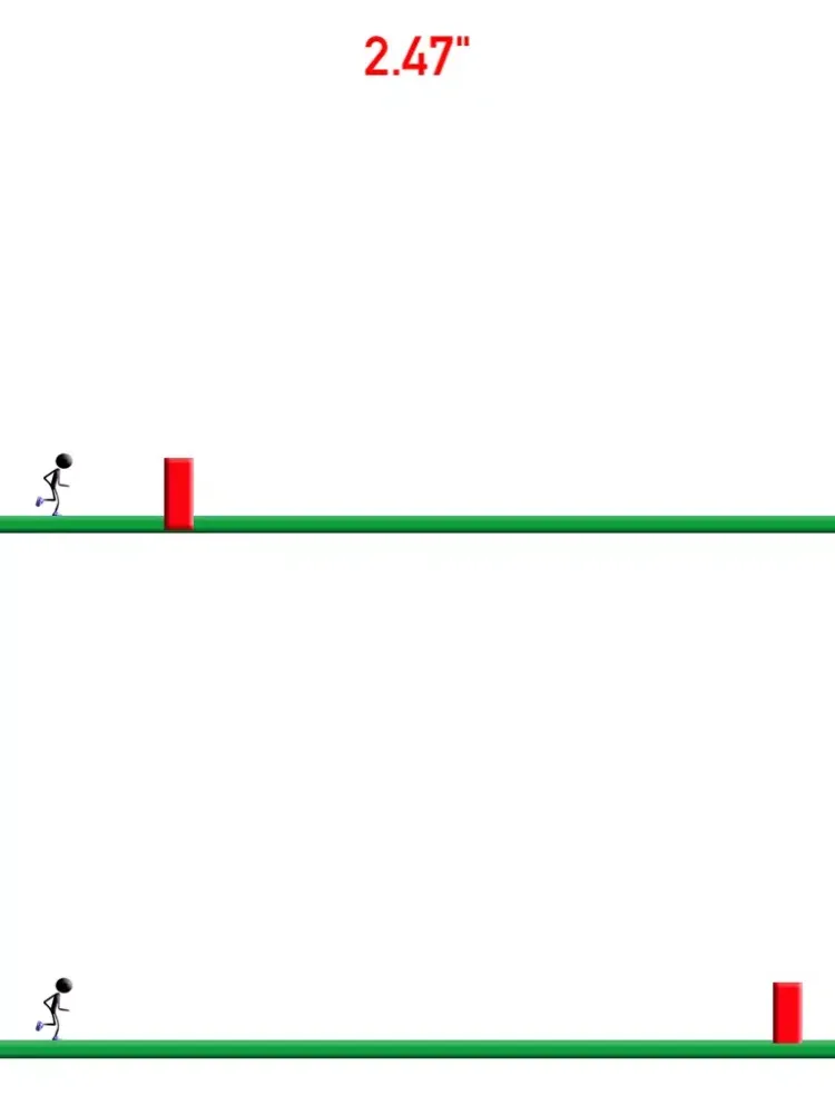 Capturas de tela do No One Dies Today Stickman Jump iPad 
