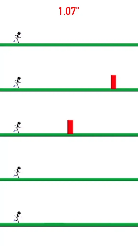 Capturas de tela do No One Dies Today Stickman Jump