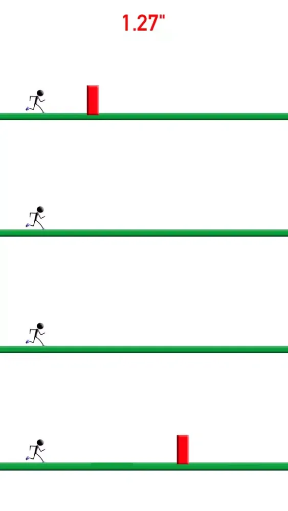 Capturas de tela do No One Dies Today Stickman Jump