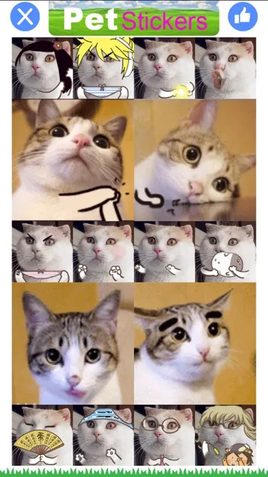 Capturas de pantalla de Pet Stickers - Cats & Dogs Animated Gif Stickers