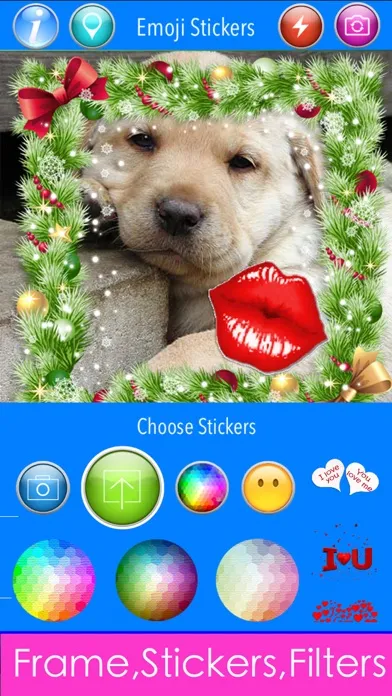 Emoji Stickers Camera (Photo Effects + Camera + Stickers + Emoji + Fun Words Meme) Screenshots
