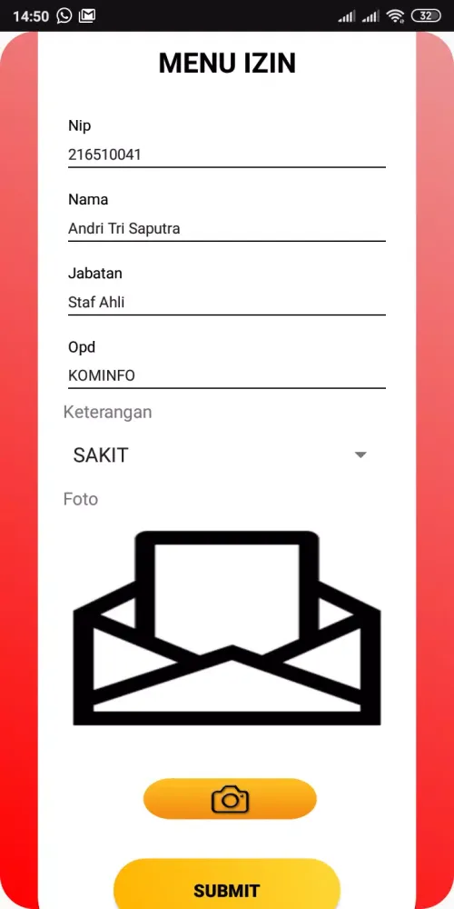 Nias Barat Presensi Screenshots
