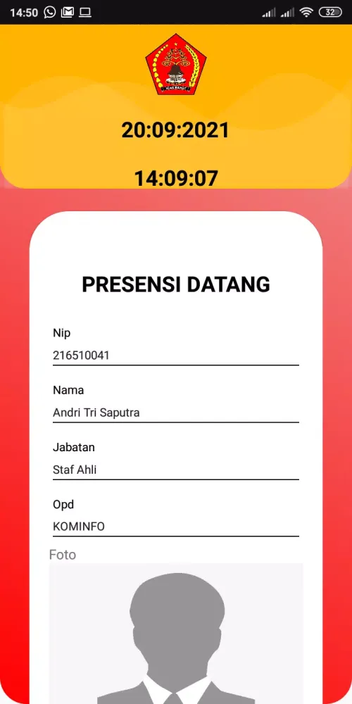 Nias Barat Presensi Screenshots
