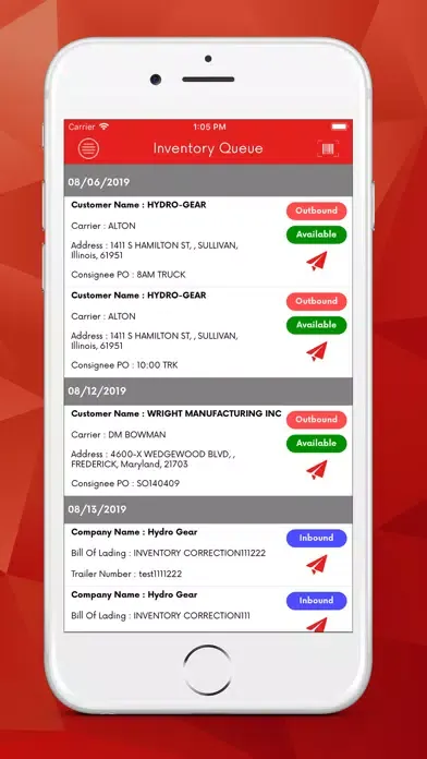 Alton Warehousing Screenshots