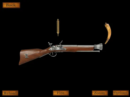 ภาพหน้าจอของ Gun Simulator: Antique Weapons iPad 