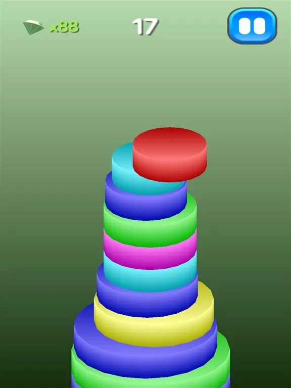 Tangkapan layar Round Tower - Color Stack iPad 