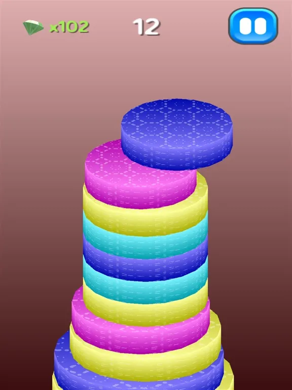 Tangkapan layar Round Tower - Color Stack iPad 