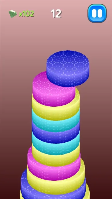 Tangkapan layar Round Tower - Color Stack