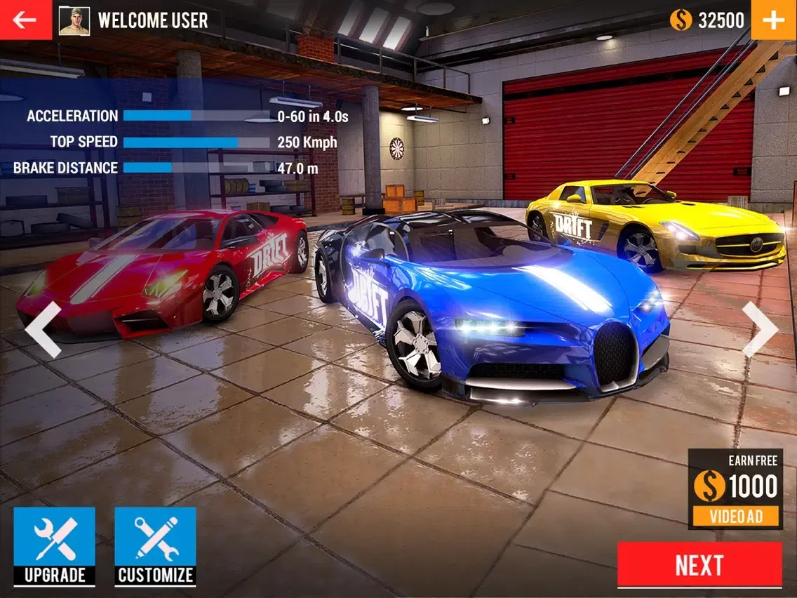 Tangkapan skrin Car Racing - Speed Driving iPad 