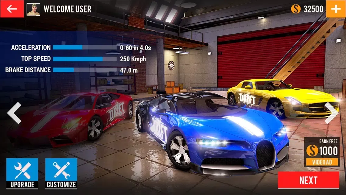 Tangkapan skrin Car Racing - Speed Driving