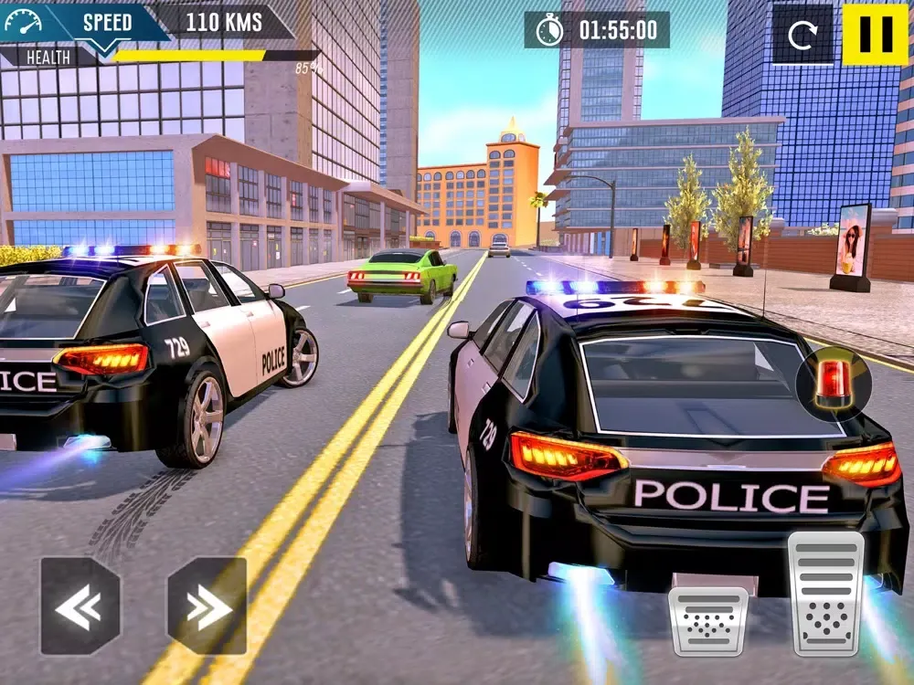 Police Car Chase - Crime City iPad  Screenshots