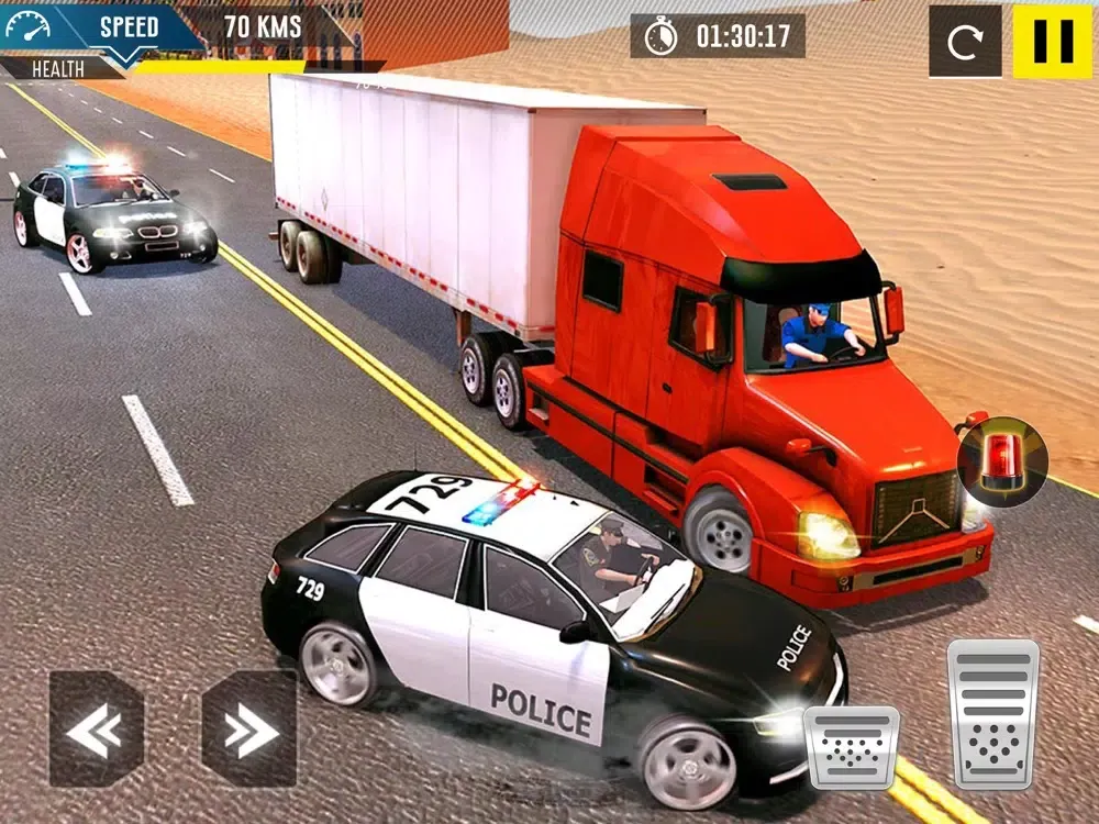 Police Car Chase - Crime City iPad  Screenshots