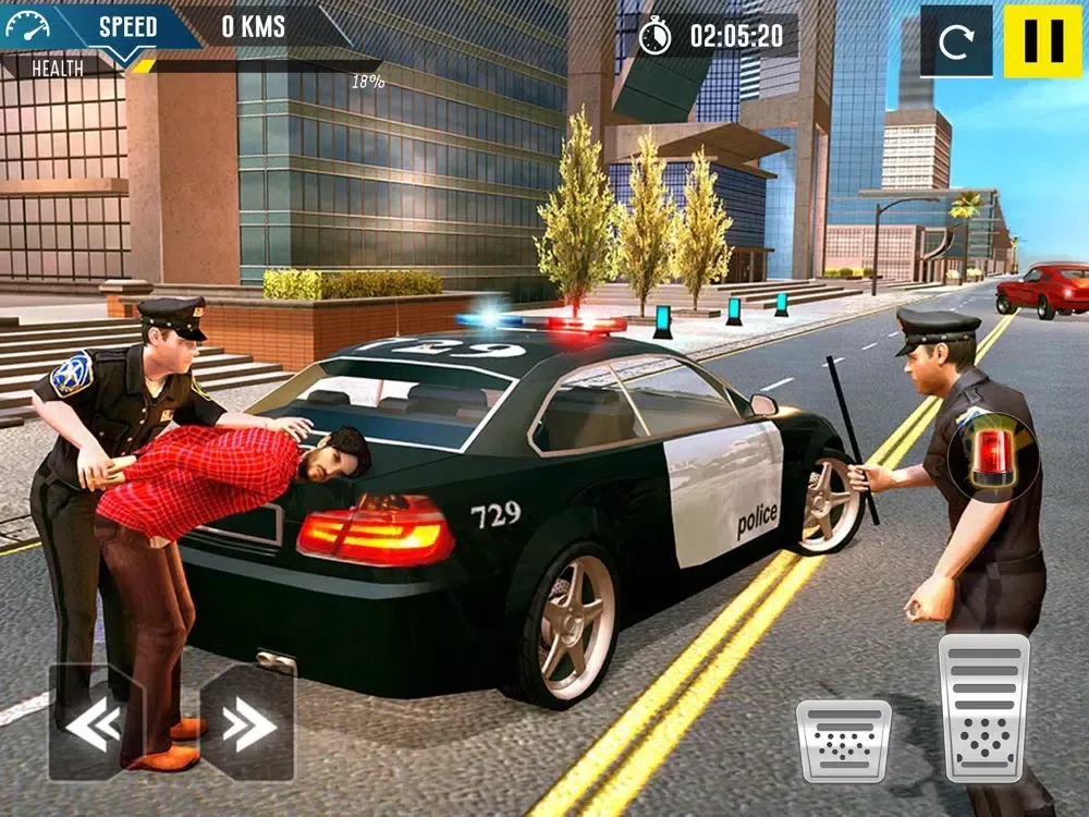 Police Car Chase - Crime City iPad  Screenshots