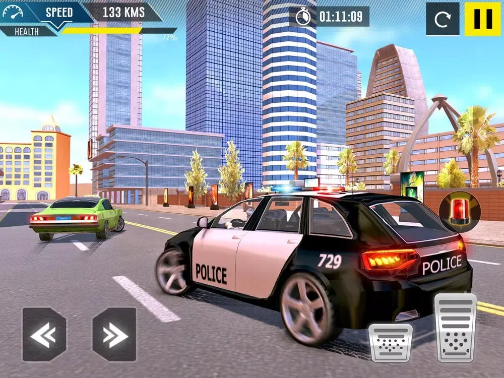 Police Car Chase - Crime City iPad  Screenshots