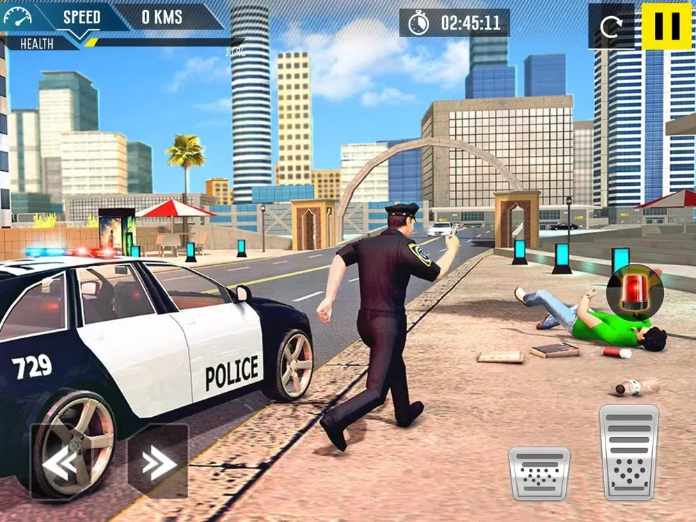 Police Car Chase - Crime City iPad  Screenshots