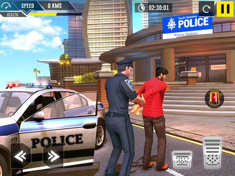 Police Car Chase - Crime City iPad  Screenshots