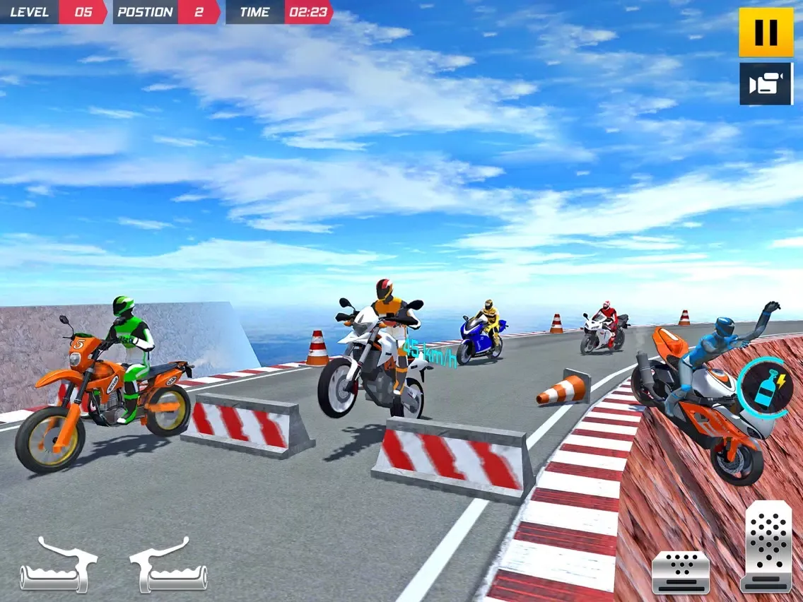 تصاویر Mountain Motorbike Racing iPad 