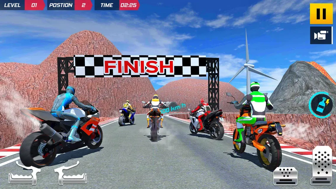 تصاویر Mountain Motorbike Racing