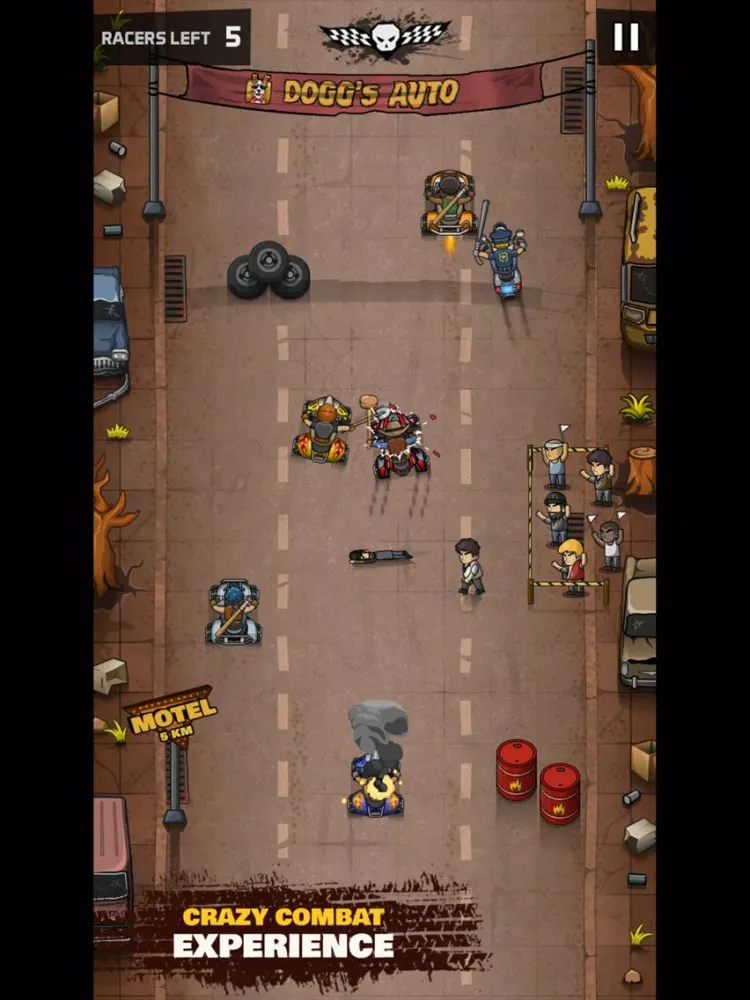 Ảnh chụp màn hình của Rude Racers! iPad 