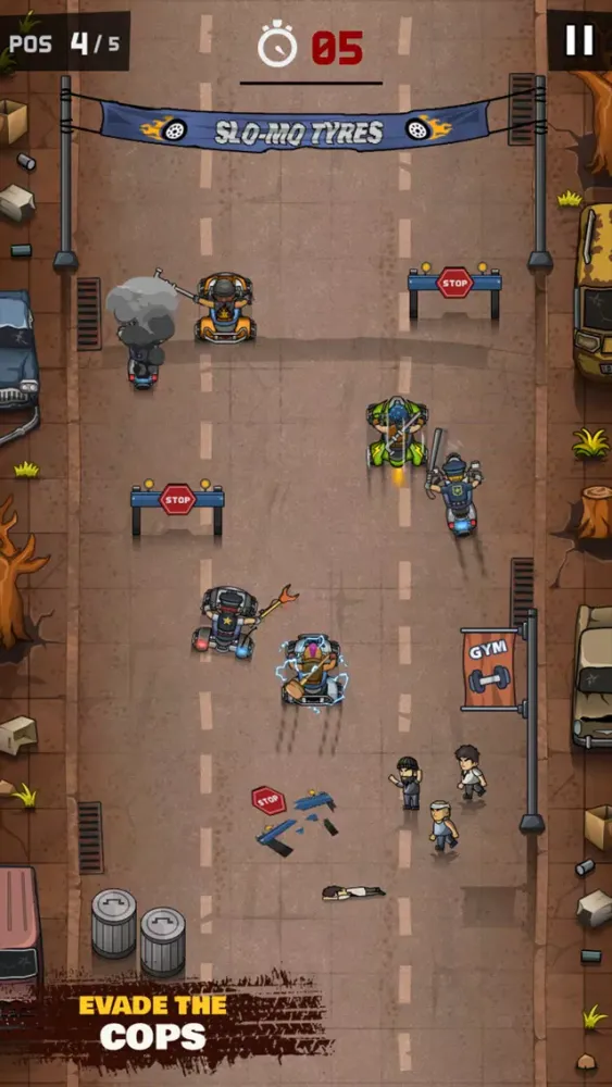 Ảnh chụp màn hình của Rude Racers!