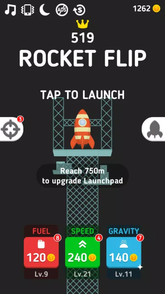 Rocket Flip! Screenshots