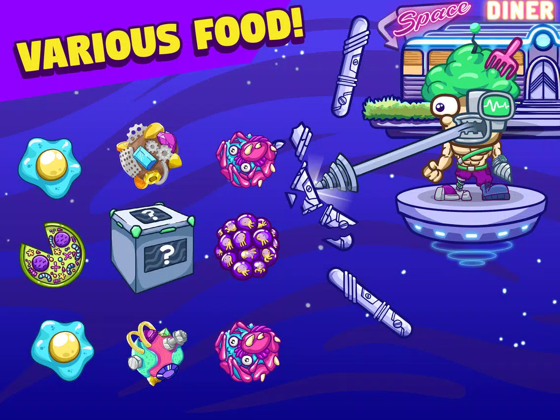 Space Diner! iPad  Ekran Görüntüleri