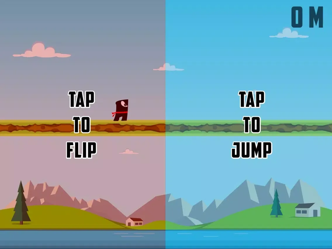 Flipster - Endless Arcade Jumper iPad  स्क्रीनशॉट