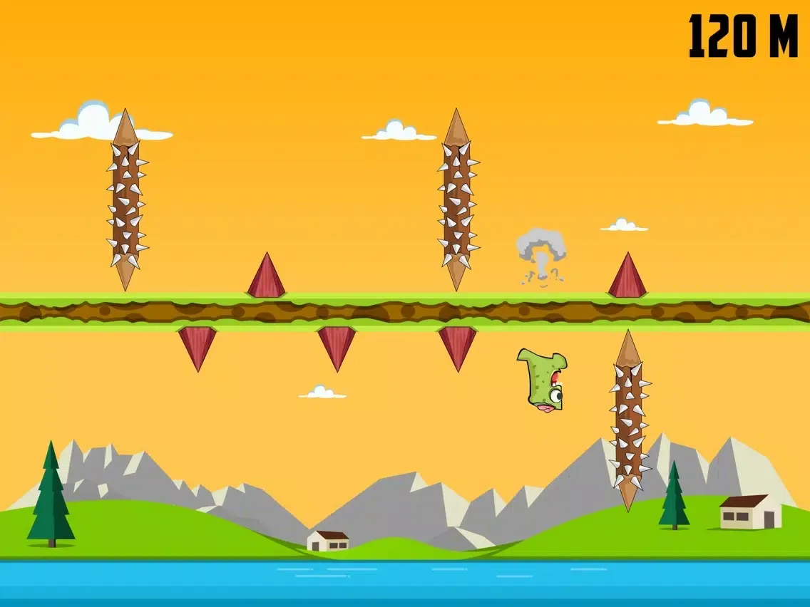 Flipster - Endless Arcade Jumper iPad  स्क्रीनशॉट