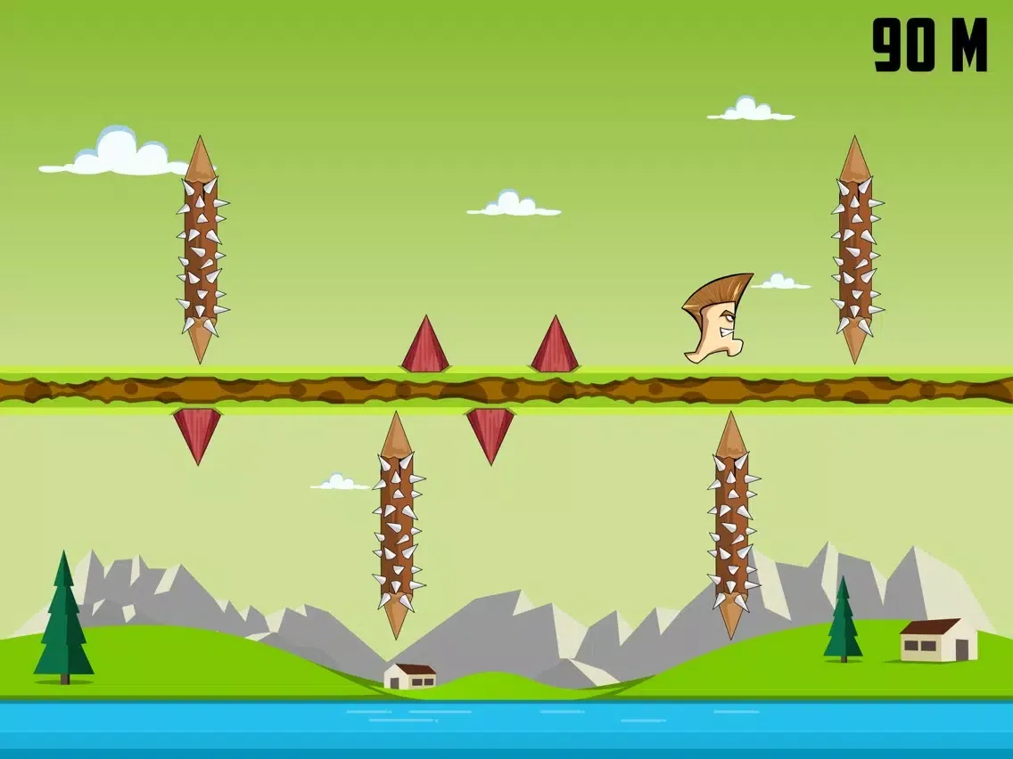 Flipster - Endless Arcade Jumper iPad  स्क्रीनशॉट