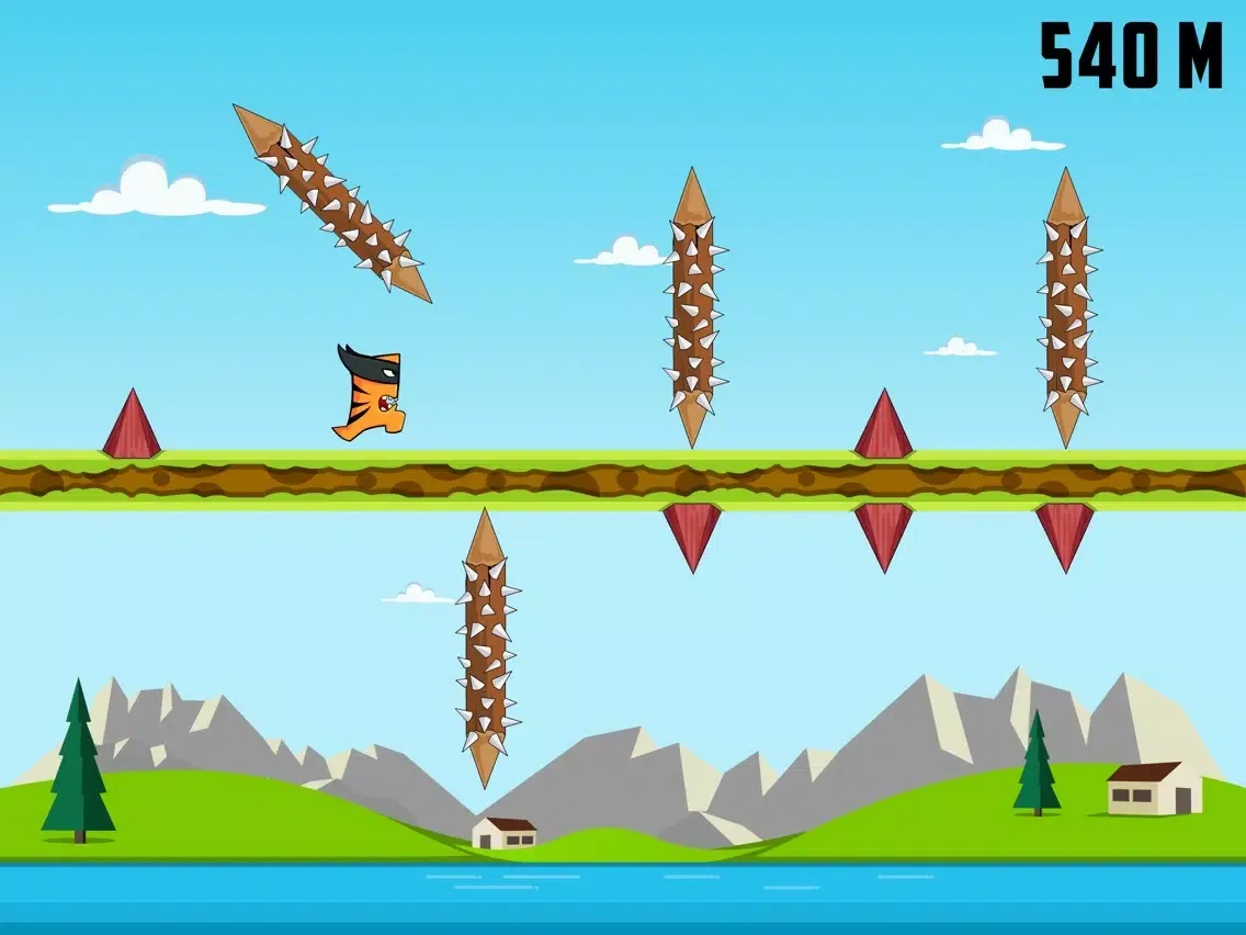 Flipster - Endless Arcade Jumper iPad  स्क्रीनशॉट
