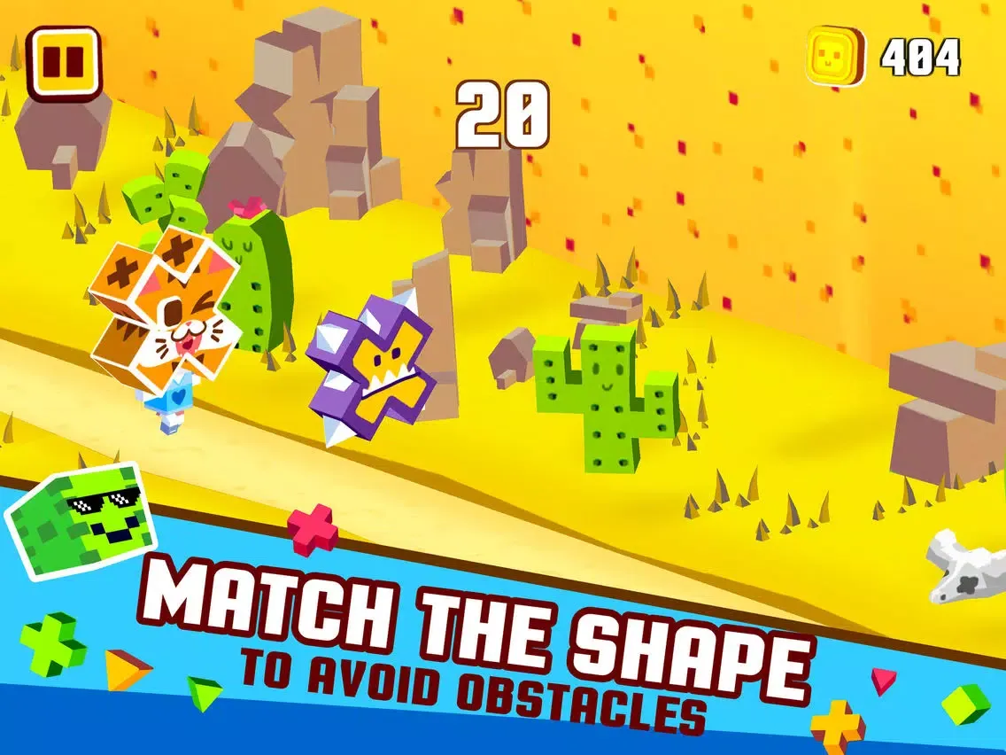 Shapey Heads iPad  Screenshots