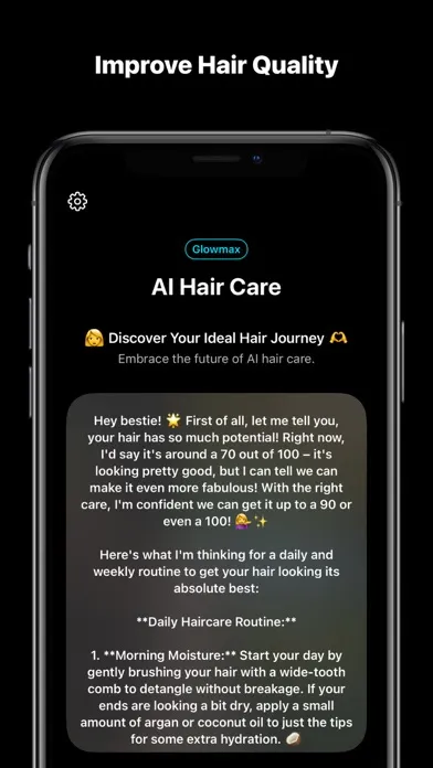 Glowmax – AI Hair Care应用截图