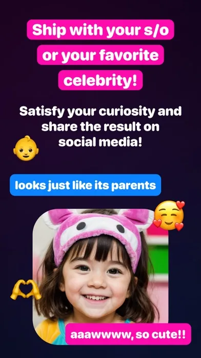 Tangkapan layar Future AI Baby Face Predictor