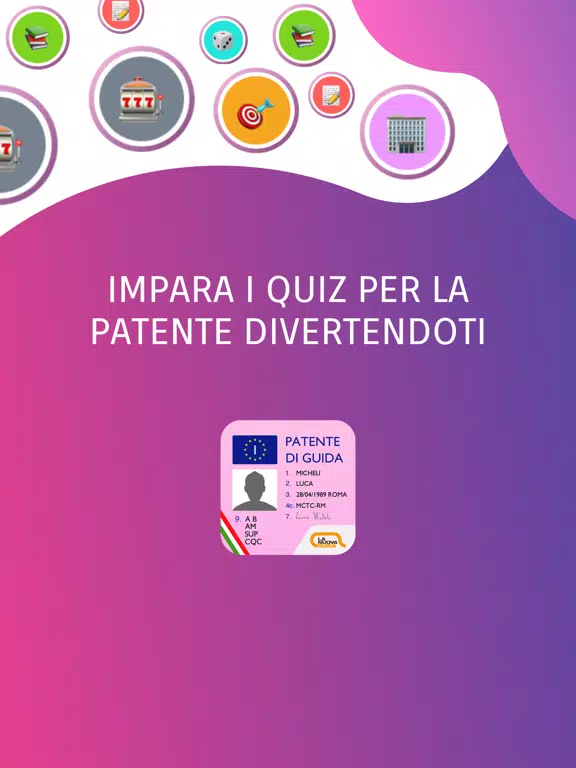 Capturas de pantalla de Quiz Patente Nuovo 2023 iPad 