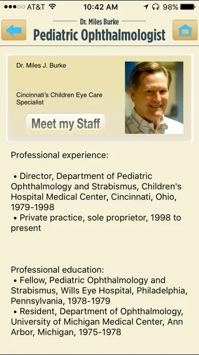 تصاویر Dr. Miles Burke Pediatric Ophthalmology